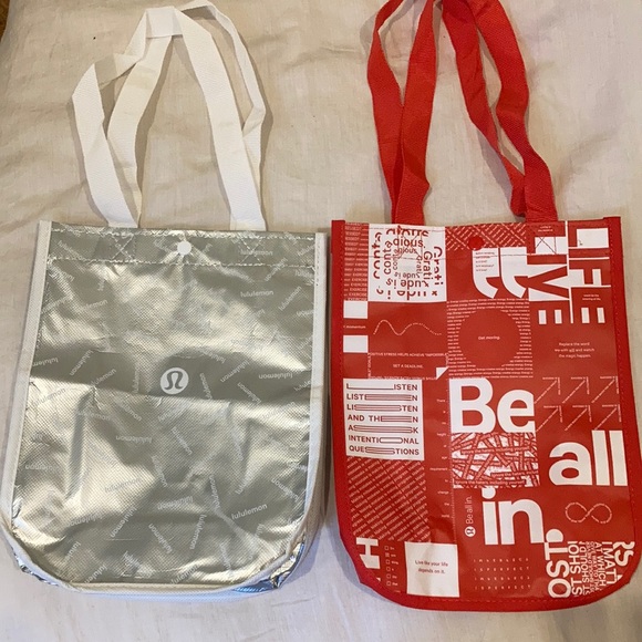 lululemon athletica Handbags - BUNDLE Two Lululemon Bags Small Tote